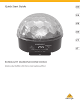 Behringer Eurolight Diamond Dome Guía de inicio rápido
