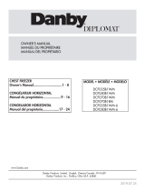 Danby DIPLOMAT  DCF035B1WM  El manual del propietario