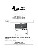 Avanti  CF518W0W  Manual de usuario