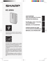 Sharp KC-850U Manual de usuario