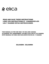 ELICA  EIL640WH  El manual del propietario