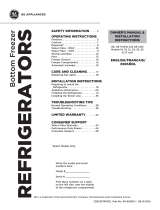 GE  GNE27JGMWW  El manual del propietario