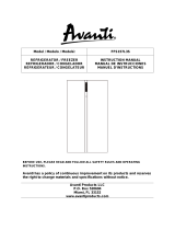Avanti FFS157L3S Manual de usuario