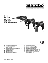 Metabo SBE 650 Impuls (600672000) Manual de usuario
