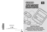 Nintendo Super Nintendo Manual de usuario