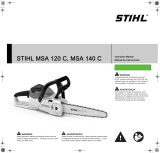 STIHL MSA120 C-BQ (1254-011-5888) Manual de usuario