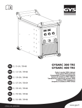 GYS GYSARC 300 A TRI El manual del propietario