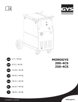 GYS MONOGYS 200-4CS El manual del propietario