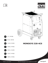 GYS MONOGYS 320-4CS El manual del propietario