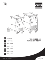 GYS TRIMIG 250-4S DV El manual del propietario