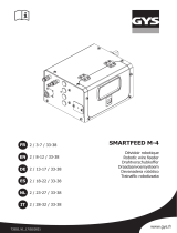GYS ROBOTIC WIRE FEEDER SMARTFEED M-4 El manual del propietario