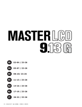 GYS LCD MASTER IRON 9-13 G WELDING HELMET El manual del propietario