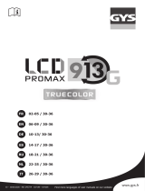 GYS LCD PROMAX 9/13 G SILVER TRUE COLOR El manual del propietario