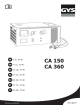 GYS CA 360 El manual del propietario