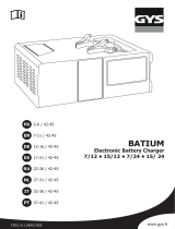 GYS BATIUM 15.12 El manual del propietario