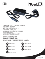 GYS UK CHARGER - 12V - FOR GYSPACK 750 / TRUCK El manual del propietario