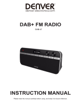 Denver Electronics DAB-47NL Manual de usuario