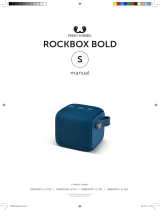 Fresh 'n Rebel ROCKBOX BOLD S PETR.BLUE El manual del propietario