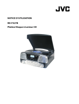 JVC RD-F327B El manual del propietario