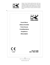 KALORIK TKG AS 1003 R El manual del propietario