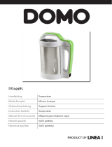 Domo MY BLENDER & COCKTAIL DO449BL El manual del propietario