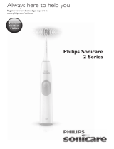 Philips SONICARE SERIE 2 PLAQUE DEFENCE HX6232/02 El manual del propietario