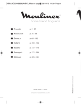 Moulinex OW6101 HOME BREAD BAGUETTE El manual del propietario
