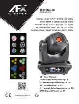 afx light SPOT100-LED El manual del propietario