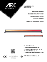 afx light BARLED200-FX Manual de usuario