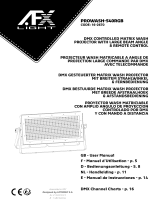 afx light PROWASH-540RGB El manual del propietario