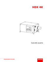 Barco HDX-4K14 Guía del usuario