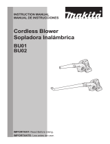 Makita BU01 Cordless Blower Manual de usuario