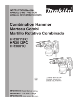 Makita HR3001CK Manual de usuario