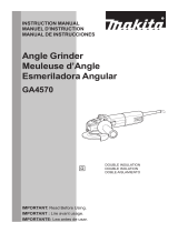 Makita GA4570 Manual de usuario