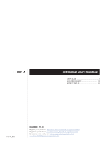 Timex Metropolitan R Guía del usuario