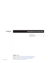 Timex Metropolitan S Guía del usuario