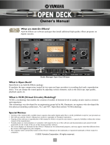 Yamaha Open Deck El manual del propietario