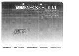 Yamaha RX-300U El manual del propietario