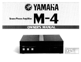 Yamaha M-4 El manual del propietario