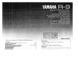 Yamaha R-9 El manual del propietario