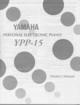 Yamaha YPP-15 El manual del propietario