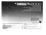Yamaha R-2000 El manual del propietario