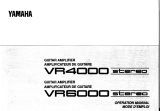 Yamaha VR6000 El manual del propietario