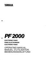 Yamaha PF2000 El manual del propietario