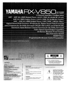Yamaha RX-V850 El manual del propietario