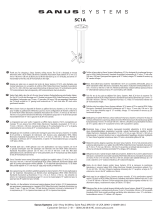 Sanus SC1A Manual de usuario