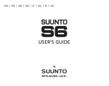 Suunto S6 Manual de usuario