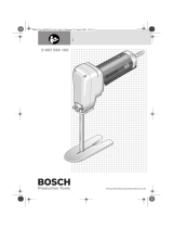 Bosch 0 607 595 100 Instrucciones de operación