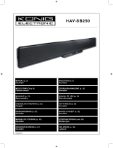 Konig Electronic HAV-SB250 El manual del propietario