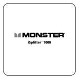 Monster Cable iSplitter 1000 Manual de usuario